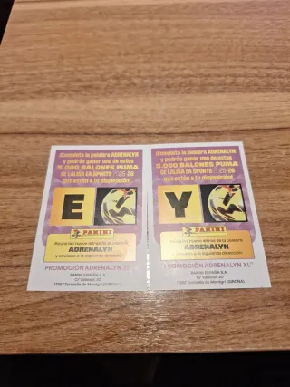 Cromos Panini Adrenalyn XL