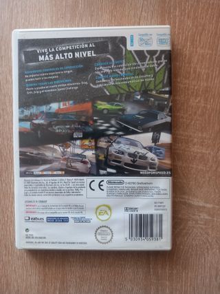 Need for Speed ProStreet Wii, como nuevo