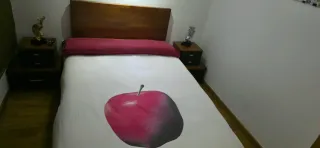 Dormitorio completo madera