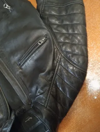 Chaqueta Cuero Cordero Pepe Jeans Negra