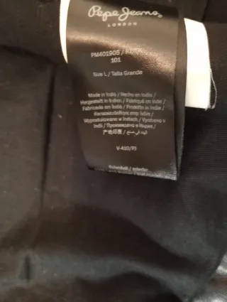 Chaqueta Cuero Cordero Pepe Jeans Negra