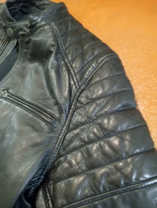 Chaqueta Cuero Cordero Pepe Jeans Negra