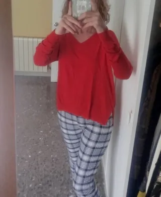 Jersey punto fino Lefties T-M Rojo