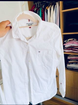 Camisa Tommy Hilfiger Mujer Blanca