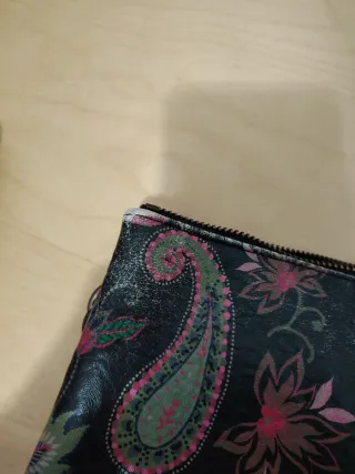 Bolso Desigual Piel Negro Multicolor 28x18cm