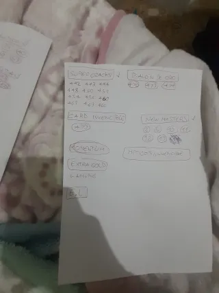 Cambio cartas cromos Adrenalyn XL