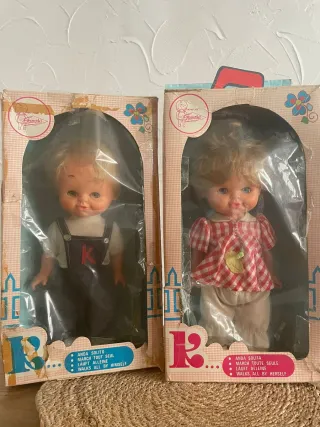 Lote 2 Muñecos Kiko y Kika Famosa