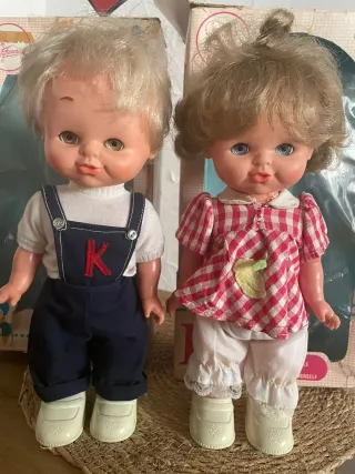 Lote 2 Muñecos Kiko y Kika Famosa