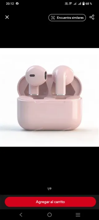 Auriculares inalámbricos negros