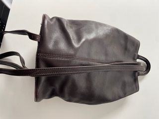 Mochila de piel Muttön marrón