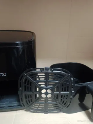 Freidora de Aire Eletto 5L Negra y regalo