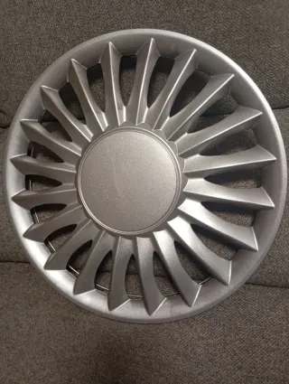 Tapacubos 15 plateados