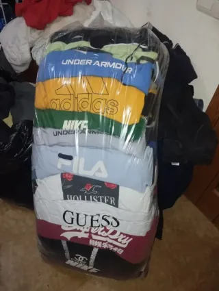 Lote 20KG/220€ (grado A) entre (60 a 80) prendas.