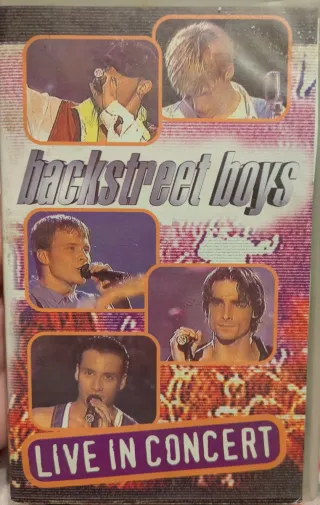 Lote 4 VHS Backstreet Boys