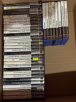 38 Juegos PS2 (PlayStation 2)