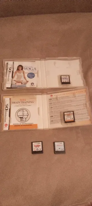 Nintendo DS Lite Blanca + Juegos y Accesorios