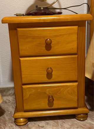 Dormitorio completo madera