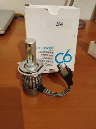 Bombilla H4 LED C6 COB Chip