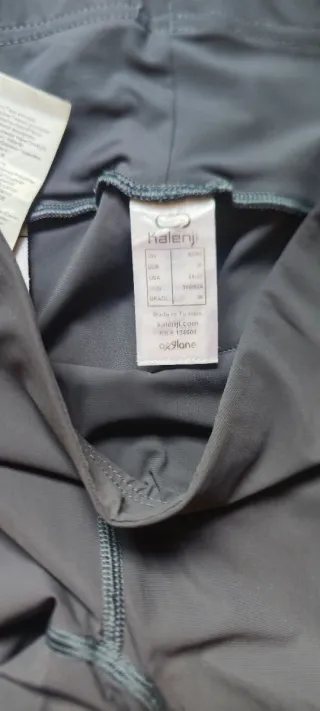 Mallas Kalenji Talla 36  Negro y Rosa