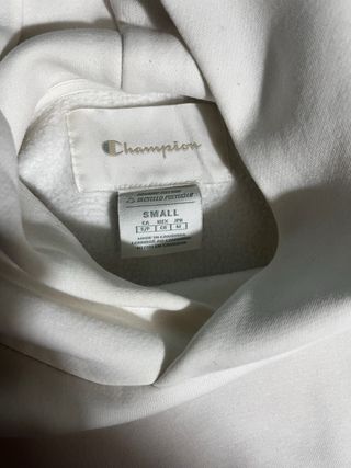 Sudadera Champion Blanca Talla M