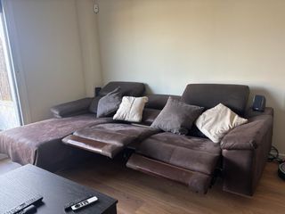 Sofá 3 plazas con arcón y chaise longue - MUDANZA