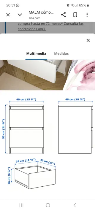 Mesitas de noche blancas