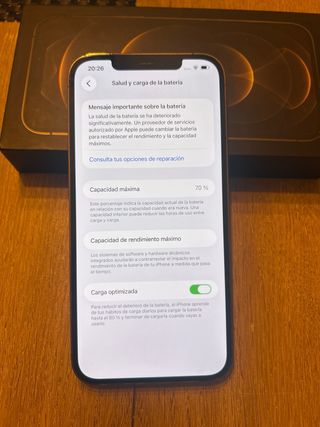 iPhone 12 Pro Max 256 GB Bateria 70%