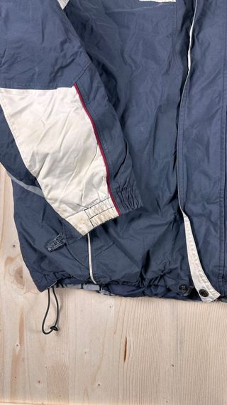 Giacca Columbia Taglia L Blu e Bianca