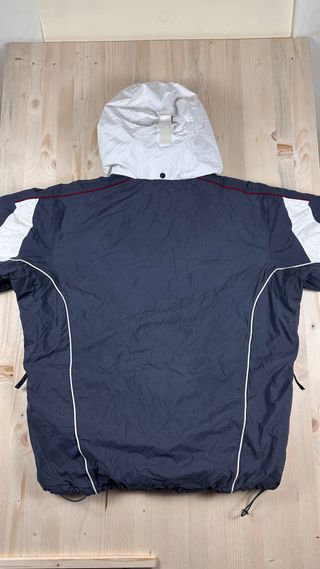 Giacca Columbia Taglia L Blu e Bianca