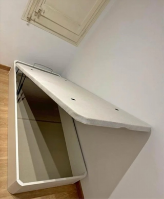 Canapé 90x190 blanco