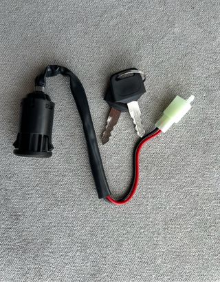 Bombín arranque moto quad 2 llaves NUEVO