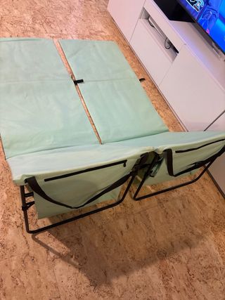 Pack 2 Sillas Playa Esterilla Plegables Tela