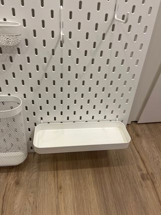 Organizador Pared Escritorio Ikea Blanco