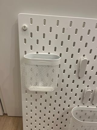 Organizador Pared Escritorio Ikea Blanco