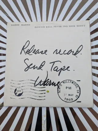 Vinilo Jazz Warne Marsh Ronnie Ball Peter Ind