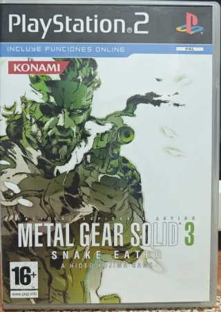 METAL GEAR SOLID 3 SNAKE EATER PS2