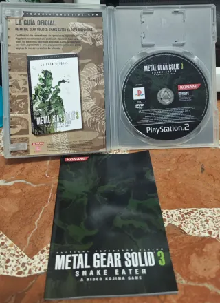 METAL GEAR SOLID 3 SNAKE EATER PS2