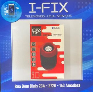 Coluna Bluetooth Portátil