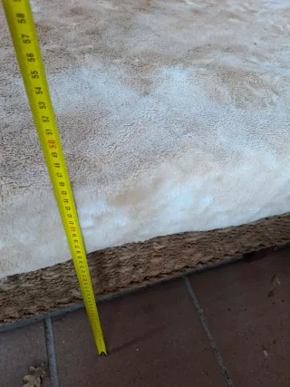 Sofá 3 plazas ratán y mimbre