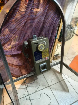 Cupola Telefono Pubblico Vintage