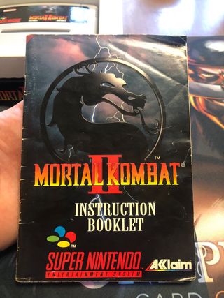 Mortal Kombat II SNES Completo