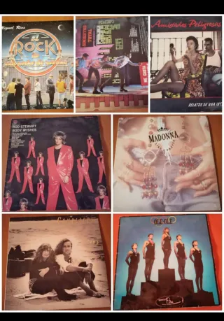 Lote Vinilos Música: Rock, Pop, Compilation