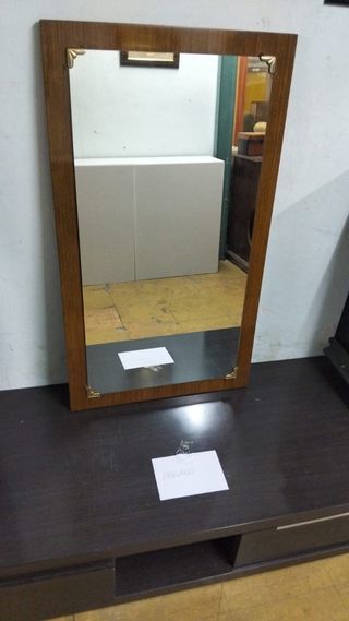 Espejo de madera