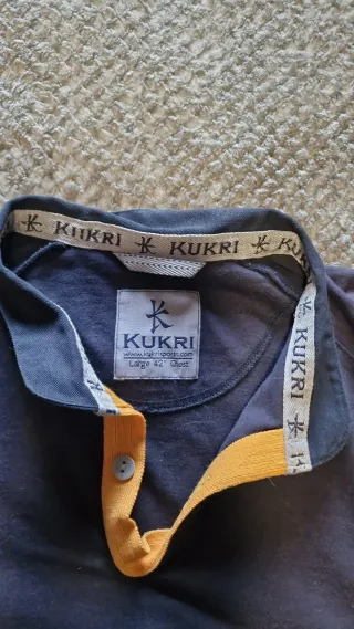 Polo Rugby KUKRI Azul y Amarillo