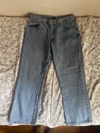 Vaqueros Lee Vintage Azules