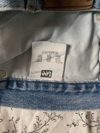 Vaqueros Lee Vintage Azules