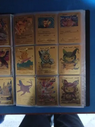 Cartas Pokémon Doradas