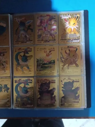Cartas Pokémon Doradas