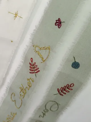 Cinta ramo novia virgen del rocío.