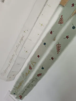 Cinta ramo novia virgen del rocío.